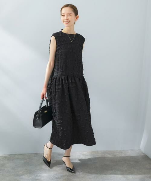 URBAN RESEARCH ROSSO / アーバンリサーチ ロッソ ワンピース | バックリボンジャガードフォルムワンピース | 詳細23