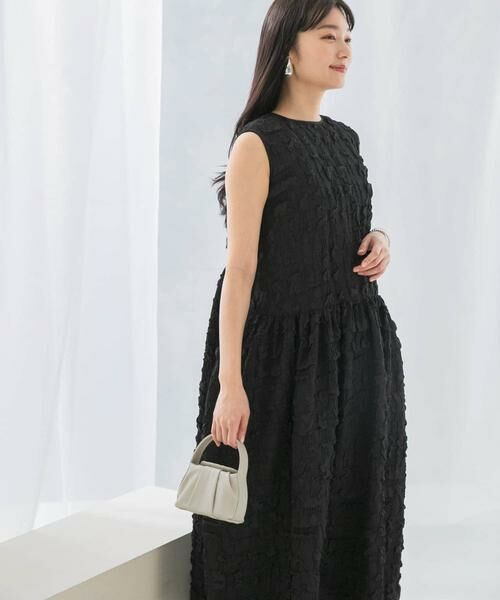 URBAN RESEARCH ROSSO / アーバンリサーチ ロッソ ワンピース | バックリボンジャガードフォルムワンピース | 詳細25