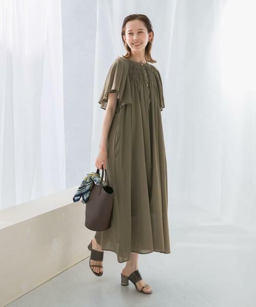 URBAN RESEARCH ROSSO / アーバンリサーチ ロッソ ワンピース | フレアスリーブウエストベルトワンピース | 詳細1