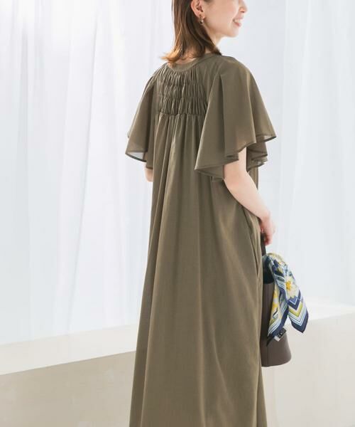 URBAN RESEARCH ROSSO / アーバンリサーチ ロッソ ワンピース | フレアスリーブウエストベルトワンピース | 詳細2