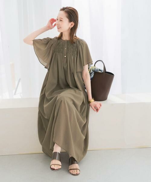 URBAN RESEARCH ROSSO / アーバンリサーチ ロッソ ワンピース | フレアスリーブウエストベルトワンピース | 詳細5