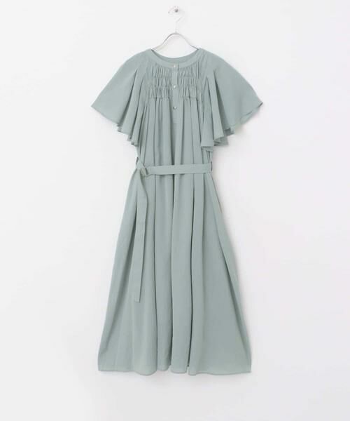 URBAN RESEARCH ROSSO / アーバンリサーチ ロッソ ワンピース | フレアスリーブウエストベルトワンピース | 詳細19