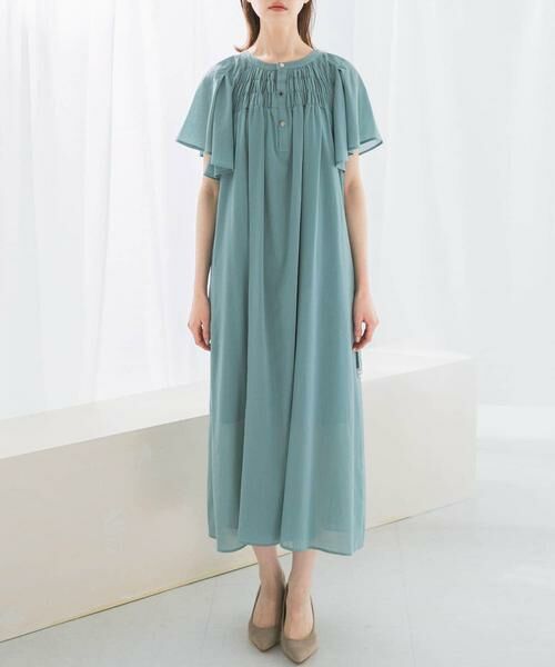 URBAN RESEARCH ROSSO / アーバンリサーチ ロッソ ワンピース | フレアスリーブウエストベルトワンピース | 詳細13