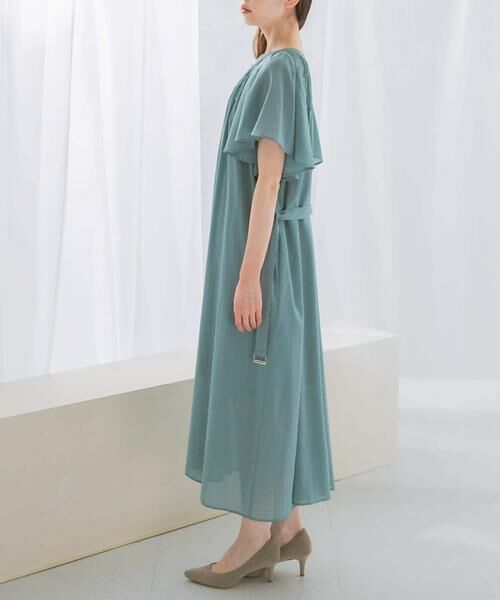 URBAN RESEARCH ROSSO / アーバンリサーチ ロッソ ワンピース | フレアスリーブウエストベルトワンピース | 詳細14