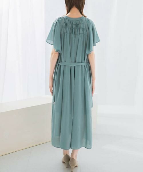 URBAN RESEARCH ROSSO / アーバンリサーチ ロッソ ワンピース | フレアスリーブウエストベルトワンピース | 詳細15