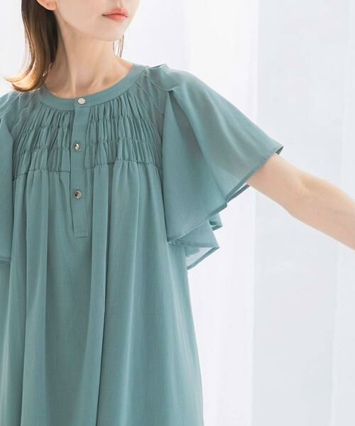 URBAN RESEARCH ROSSO / アーバンリサーチ ロッソ ワンピース | フレアスリーブウエストベルトワンピース | 詳細16