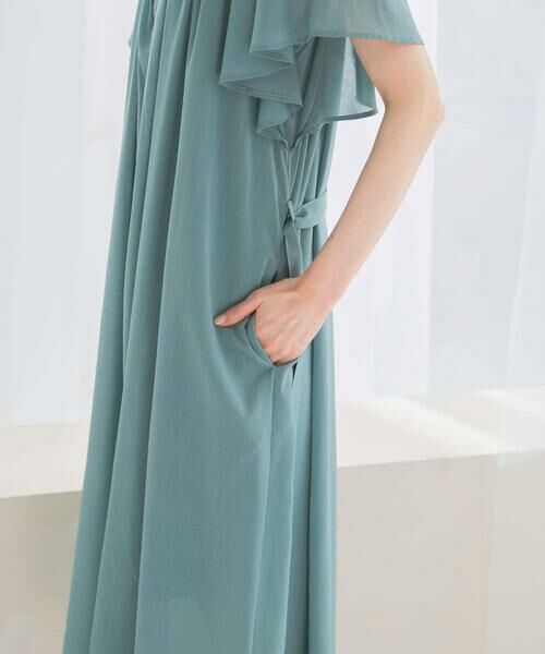 URBAN RESEARCH ROSSO / アーバンリサーチ ロッソ ワンピース | フレアスリーブウエストベルトワンピース | 詳細17