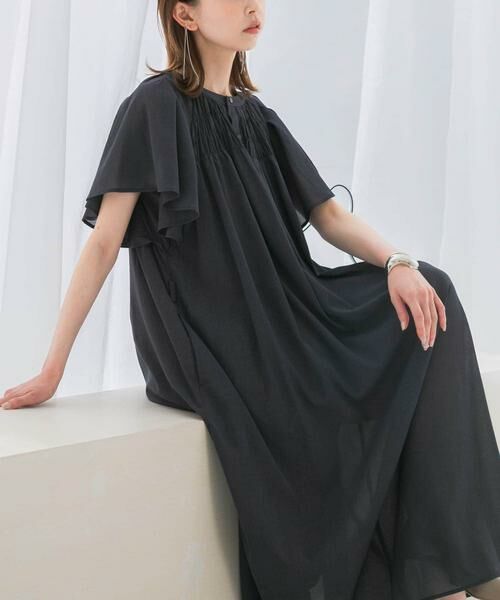 URBAN RESEARCH ROSSO / アーバンリサーチ ロッソ ワンピース | フレアスリーブウエストベルトワンピース | 詳細21