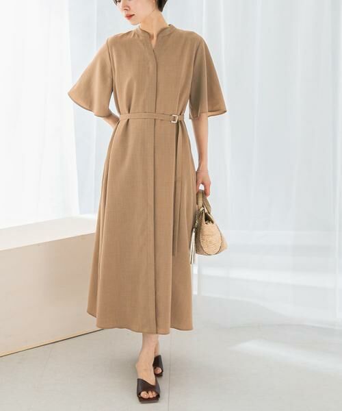 URBAN RESEARCH ROSSO / アーバンリサーチ ロッソ ワンピース | ウォッシャブルフレアスリーブワンピース | 詳細3