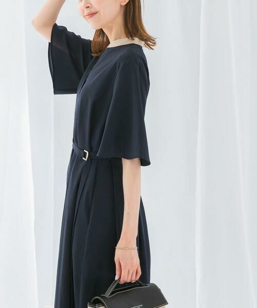 URBAN RESEARCH ROSSO / アーバンリサーチ ロッソ ワンピース | ウォッシャブルフレアスリーブワンピース | 詳細7