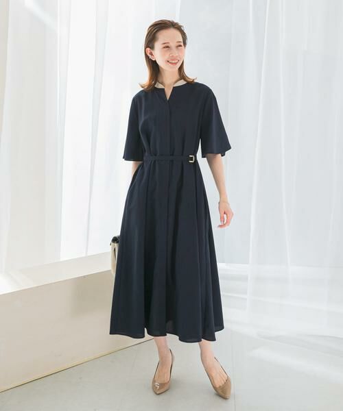 URBAN RESEARCH ROSSO / アーバンリサーチ ロッソ ワンピース | ウォッシャブルフレアスリーブワンピース | 詳細9