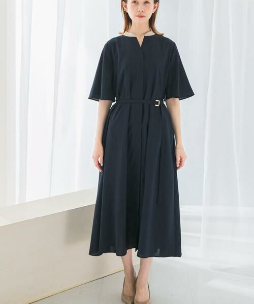 URBAN RESEARCH ROSSO / アーバンリサーチ ロッソ ワンピース | ウォッシャブルフレアスリーブワンピース | 詳細10