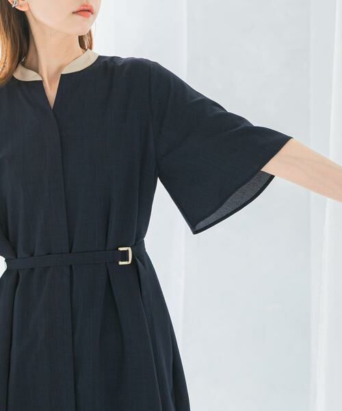 URBAN RESEARCH ROSSO / アーバンリサーチ ロッソ ワンピース | ウォッシャブルフレアスリーブワンピース | 詳細13