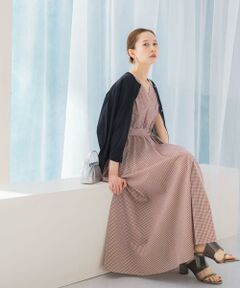 URBAN RESEARCH ROSSO / アーバンリサーチ ロッソ ワンピース | ギンガムカシュクールワンピース