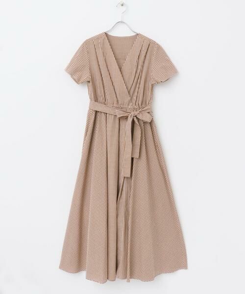 URBAN RESEARCH ROSSO / アーバンリサーチ ロッソ ワンピース | ギンガムカシュクールワンピース | 詳細11