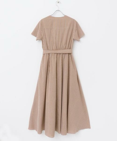 URBAN RESEARCH ROSSO / アーバンリサーチ ロッソ ワンピース | ギンガムカシュクールワンピース | 詳細13