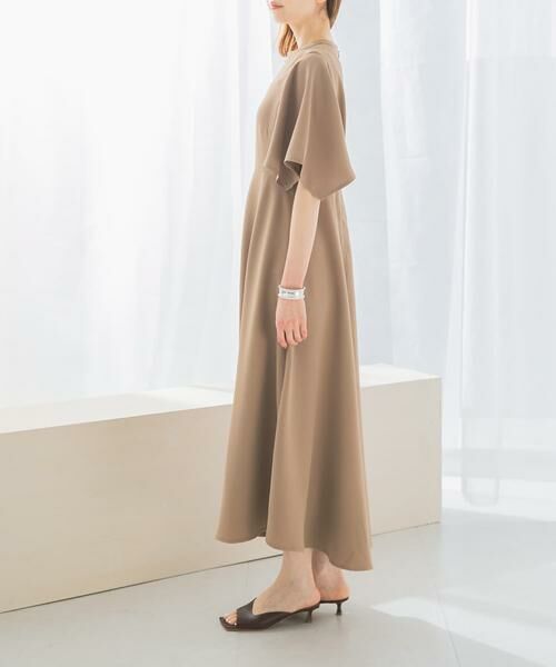 URBAN RESEARCH ROSSO / アーバンリサーチ ロッソ ワンピース | フレアスリーブステッチデザインワンピース | 詳細4