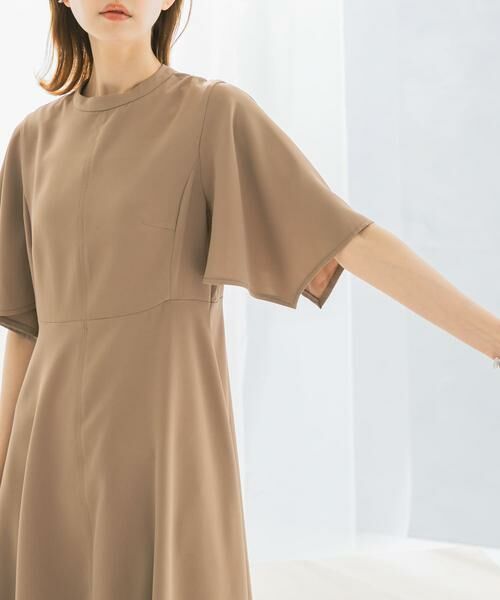 URBAN RESEARCH ROSSO / アーバンリサーチ ロッソ ワンピース | フレアスリーブステッチデザインワンピース | 詳細6