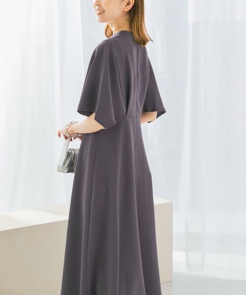 URBAN RESEARCH ROSSO / アーバンリサーチ ロッソ ワンピース | フレアスリーブステッチデザインワンピース | 詳細23