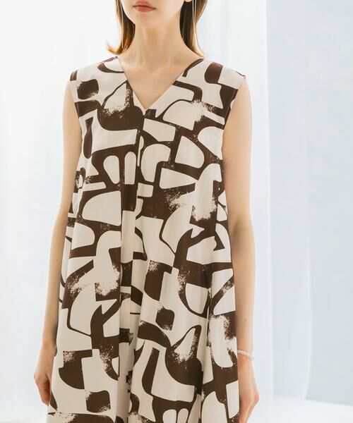 URBAN RESEARCH ROSSO / アーバンリサーチ ロッソ ワンピース | サマープリントワンピース | 詳細13