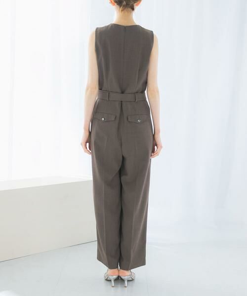 URBAN RESEARCH ROSSO / アーバンリサーチ ロッソ サロペット・オールインワン | ベルト付サマーツイードオールインワン | 詳細13