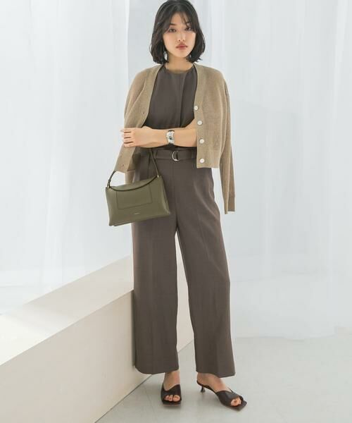 URBAN RESEARCH ROSSO / アーバンリサーチ ロッソ サロペット・オールインワン | ベルト付サマーツイードオールインワン | 詳細8