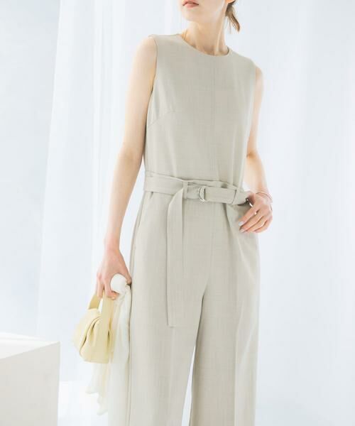 URBAN RESEARCH ROSSO / アーバンリサーチ ロッソ サロペット・オールインワン | ベルト付サマーツイードオールインワン | 詳細26