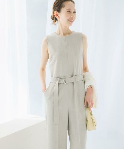 URBAN RESEARCH ROSSO / アーバンリサーチ ロッソ サロペット・オールインワン | ベルト付サマーツイードオールインワン | 詳細27