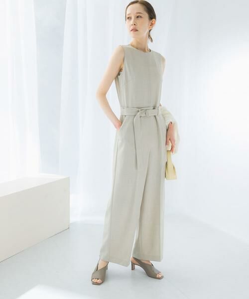 URBAN RESEARCH ROSSO / アーバンリサーチ ロッソ サロペット・オールインワン | ベルト付サマーツイードオールインワン | 詳細29