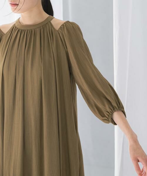 URBAN RESEARCH ROSSO / アーバンリサーチ ロッソ ワンピース | リネンライク2wayオフショルワンピース | 詳細27