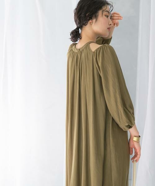 URBAN RESEARCH ROSSO / アーバンリサーチ ロッソ ワンピース | リネンライク2wayオフショルワンピース | 詳細19