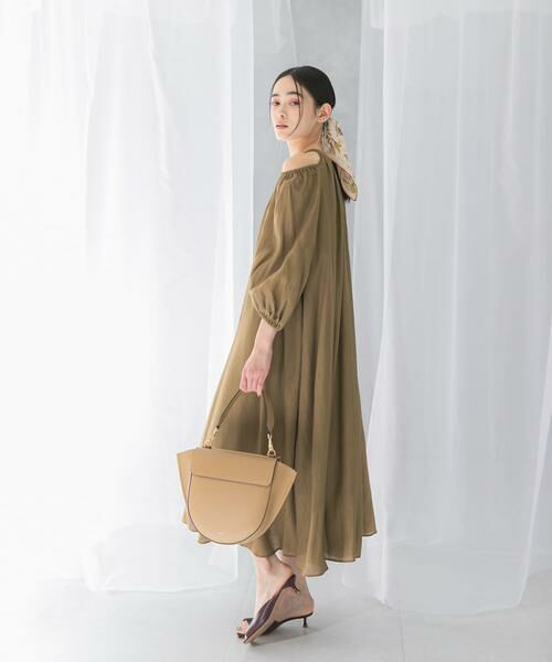URBAN RESEARCH ROSSO / アーバンリサーチ ロッソ ワンピース | リネンライク2wayオフショルワンピース | 詳細22