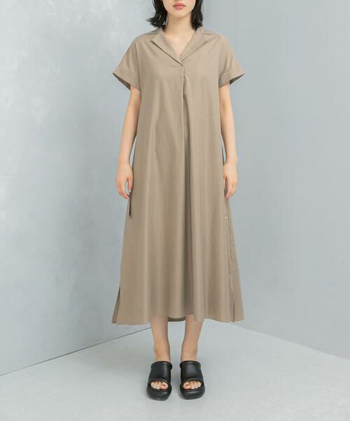 URBAN RESEARCH ROSSO / アーバンリサーチ ロッソ ワンピース | オープンカラーベルト付ワンピース | 詳細7