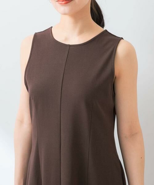 URBAN RESEARCH ROSSO / アーバンリサーチ ロッソ ワンピース | 『UR TECH ひやサラクール』F by ROSSO　アメスリコクーンワンピース | 詳細10