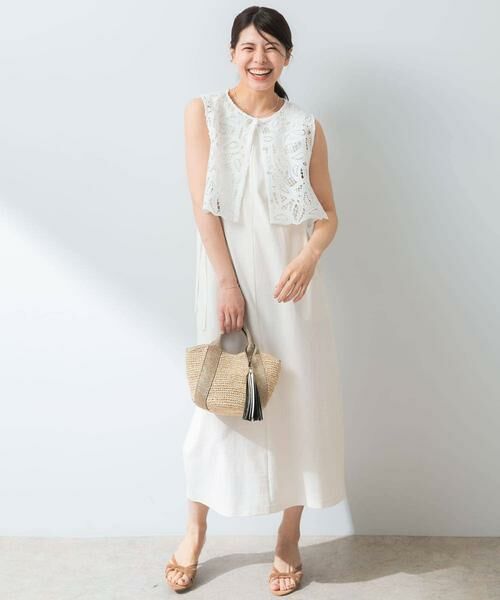 URBAN RESEARCH ROSSO / アーバンリサーチ ロッソ ワンピース | 『UR TECH ひやサラクール』F by ROSSO　アメスリコクーンワンピース | 詳細23