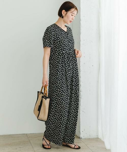 URBAN RESEARCH ROSSO / アーバンリサーチ ロッソ サロペット・オールインワン | F by ROSSO フラワープリントオールインワン | 詳細12