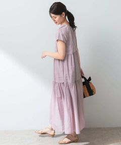 URBAN RESEARCH ROSSO / アーバンリサーチ ロッソ ワンピース | F by ROSSO　コットンボイルタックティアードワンピース