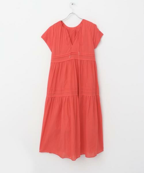 URBAN RESEARCH ROSSO / アーバンリサーチ ロッソ ワンピース | F by ROSSO　コットンボイルタックティアードワンピース | 詳細6