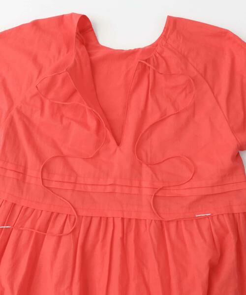 URBAN RESEARCH ROSSO / アーバンリサーチ ロッソ ワンピース | F by ROSSO　コットンボイルタックティアードワンピース | 詳細7