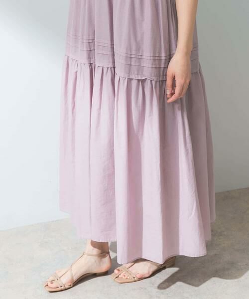 URBAN RESEARCH ROSSO / アーバンリサーチ ロッソ ワンピース | F by ROSSO　コットンボイルタックティアードワンピース | 詳細22