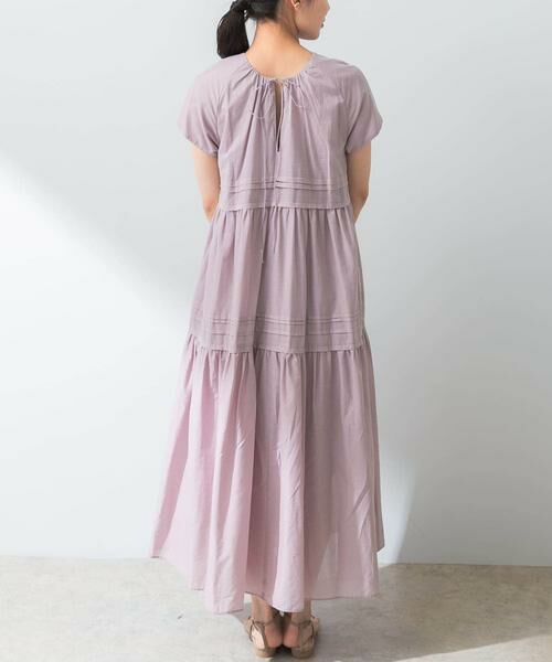 URBAN RESEARCH ROSSO / アーバンリサーチ ロッソ ワンピース | F by ROSSO　コットンボイルタックティアードワンピース | 詳細19