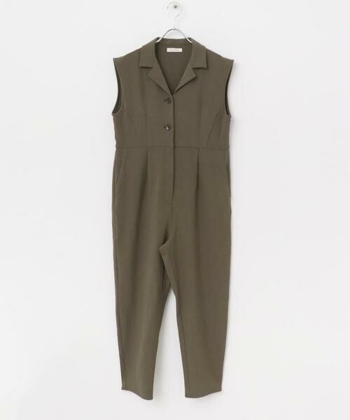 URBAN RESEARCH ROSSO / アーバンリサーチ ロッソ サロペット・オールインワン | 『UR TECH DRYLUXE』F by ROSSO オープンカラーオールインワン | 詳細13