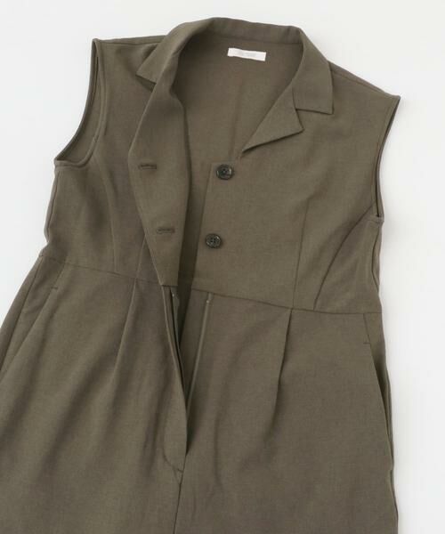 URBAN RESEARCH ROSSO / アーバンリサーチ ロッソ サロペット・オールインワン | 『UR TECH DRYLUXE』F by ROSSO オープンカラーオールインワン | 詳細14