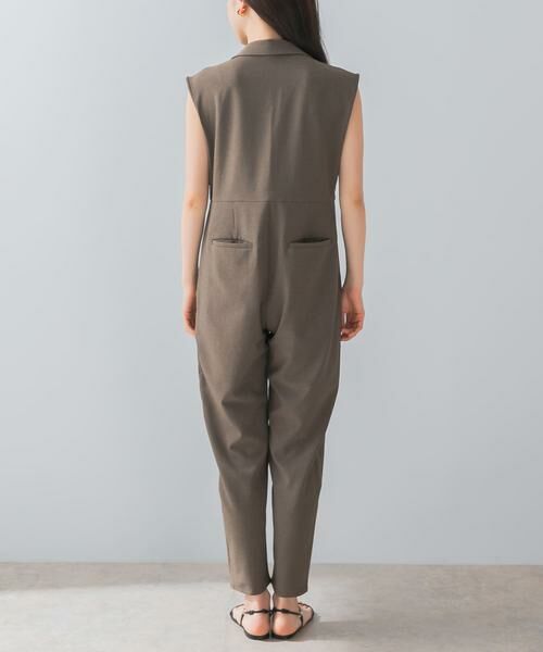 URBAN RESEARCH ROSSO / アーバンリサーチ ロッソ サロペット・オールインワン | 『UR TECH DRYLUXE』F by ROSSO オープンカラーオールインワン | 詳細9