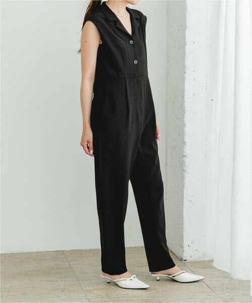 URBAN RESEARCH ROSSO / アーバンリサーチ ロッソ サロペット・オールインワン | 『UR TECH DRYLUXE』F by ROSSO オープンカラーオールインワン | 詳細23