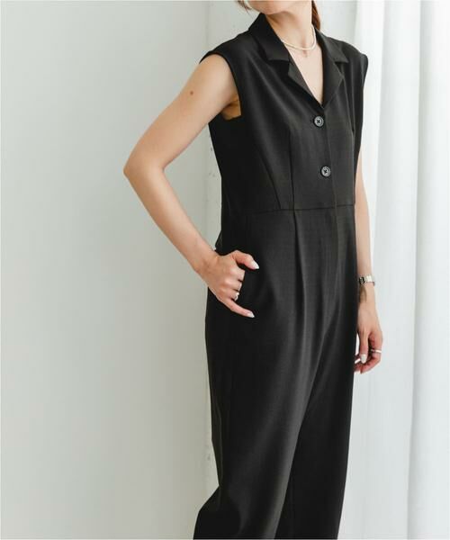 URBAN RESEARCH ROSSO / アーバンリサーチ ロッソ サロペット・オールインワン | 『UR TECH DRYLUXE』F by ROSSO オープンカラーオールインワン | 詳細25