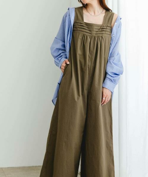 URBAN RESEARCH ROSSO / アーバンリサーチ ロッソ サロペット・オールインワン | F by ROSSO コットンボリュームオールインワン | 詳細3