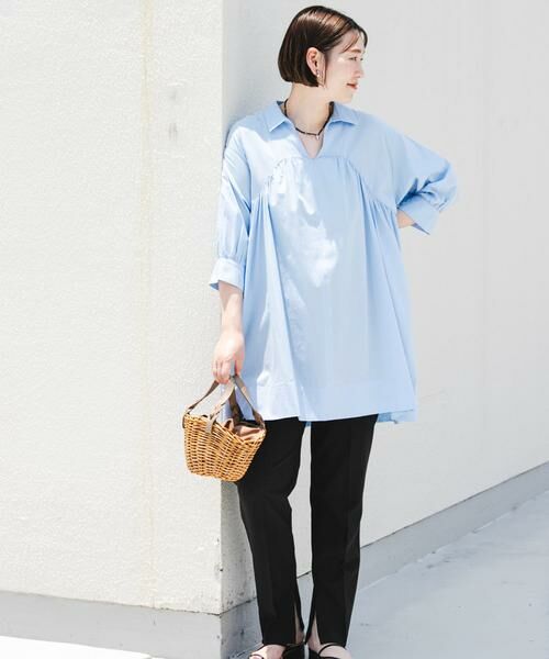 URBAN RESEARCH ROSSO / アーバンリサーチ ロッソ チュニック | F by ROSSO　ボリュームシャツチュニック | 詳細1