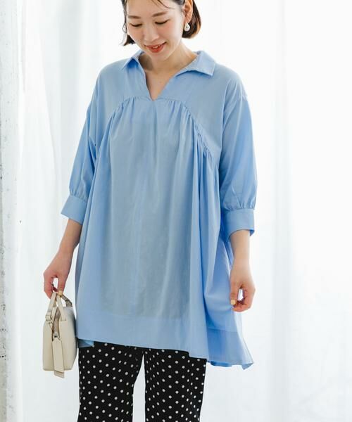 URBAN RESEARCH ROSSO / アーバンリサーチ ロッソ チュニック | F by ROSSO　ボリュームシャツチュニック | 詳細4