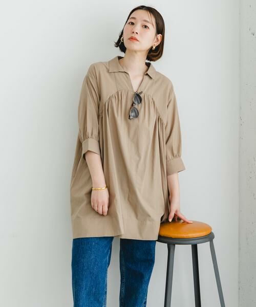URBAN RESEARCH ROSSO / アーバンリサーチ ロッソ チュニック | F by ROSSO　ボリュームシャツチュニック | 詳細21